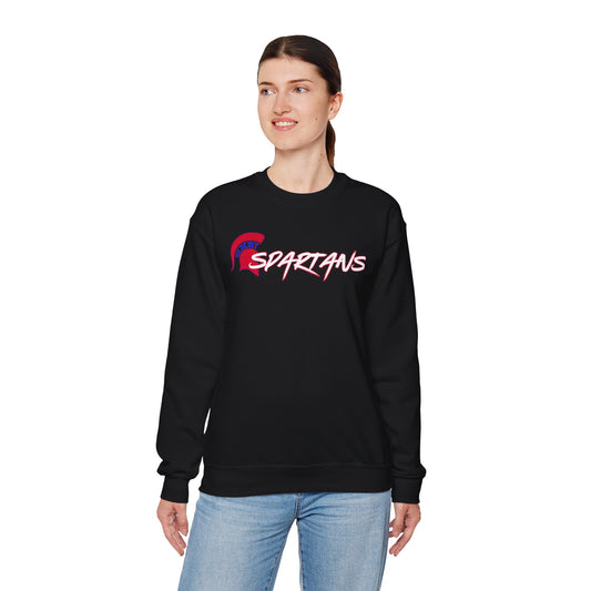Spartans Red Logo Gildan Sweatshirt