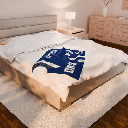 Pride of Bixby Band Velveteen Plush Blanket