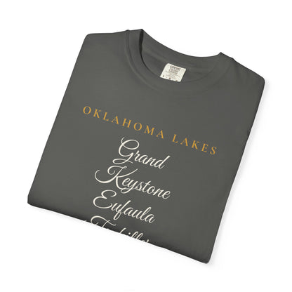 Oklahoma Lakes Tee | Comfort Colors
