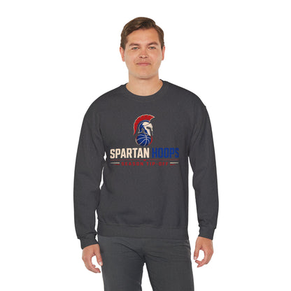 Bixby Spartans Hoops - Season Tip-Off Basketball Pullover Sweatshirt