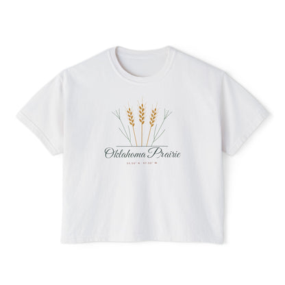 Oklahoma Prairie Boxy Comfort Colors Tee