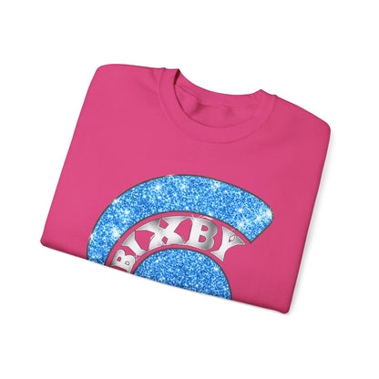 Bixby Spartan Helmet Bling Gildan Sweatshirt