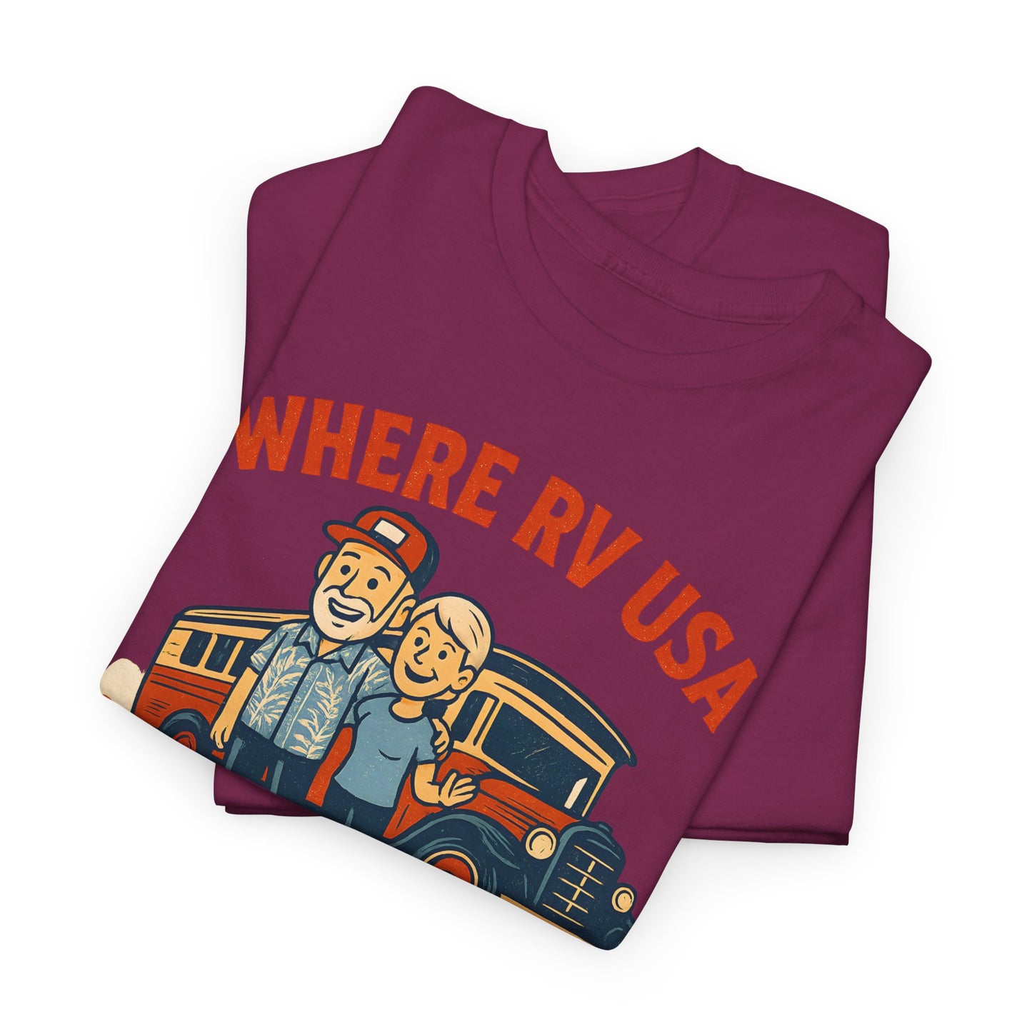 Where RV USA Rolling Through History Limited Edition Tee