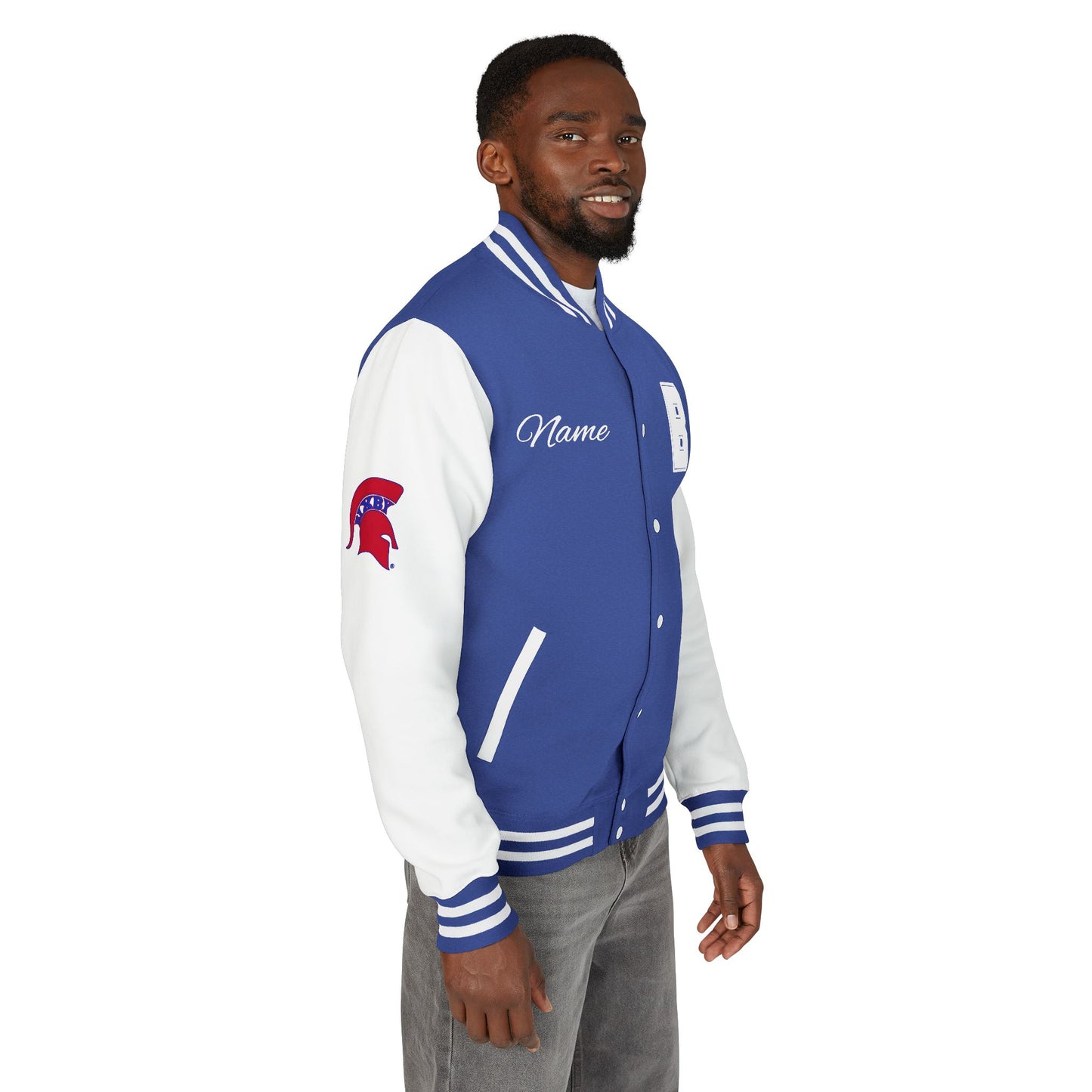 Spartan Unisex Heavyweight Cotton Letterman's Jacket - Fully Customizable