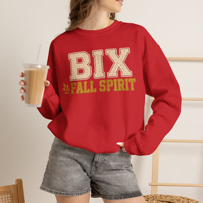 Bixby Spartans Fall Spirit Sweatshirt