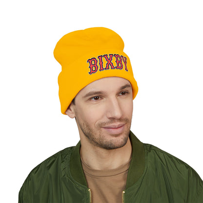 Bixby Embroidered Cuffed Cozy Beanie