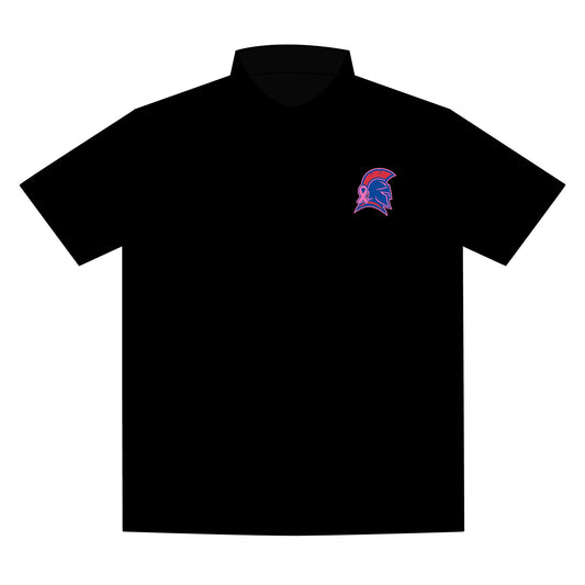 Bixby Spartan Breast Cancer Awareness PosiCharge SportTek Polo