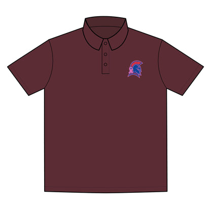 Bixby Spartan Breast Cancer Awareness PosiCharge SportTek Polo