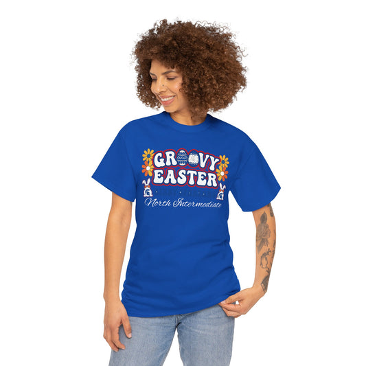 Groovy Easter Bixby Spartans Gildan Tee