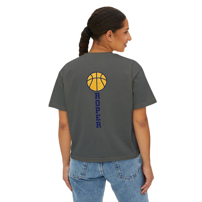 Victory Basketball Crewneck Comfort Colors Boxy Tee