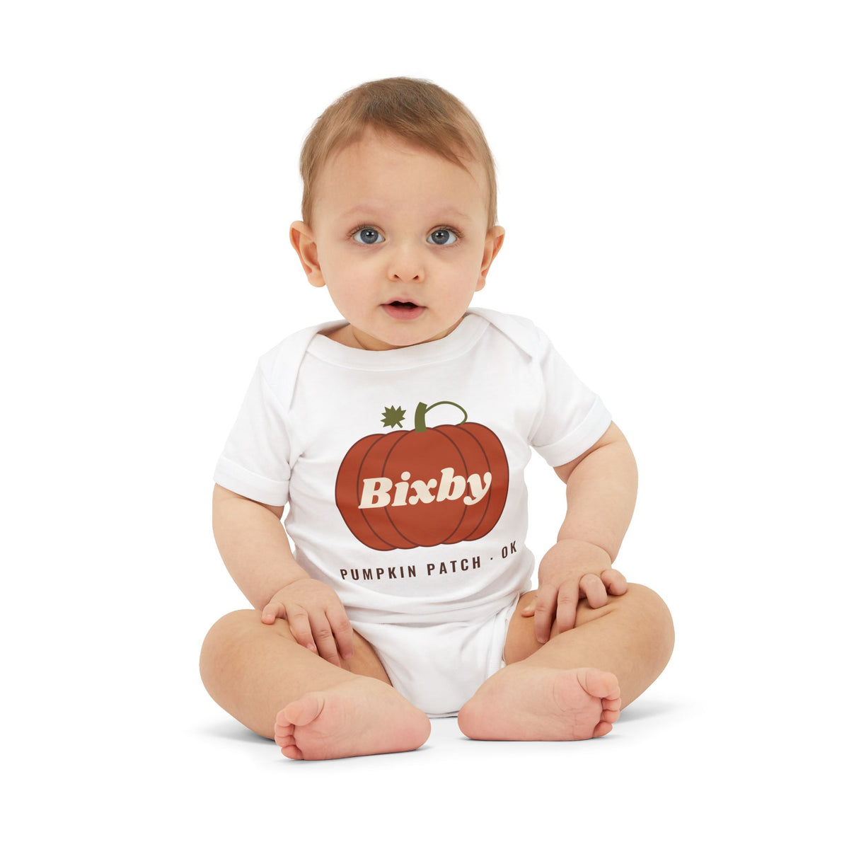 Bixby Pumpkin Patch Baby Bodysuit