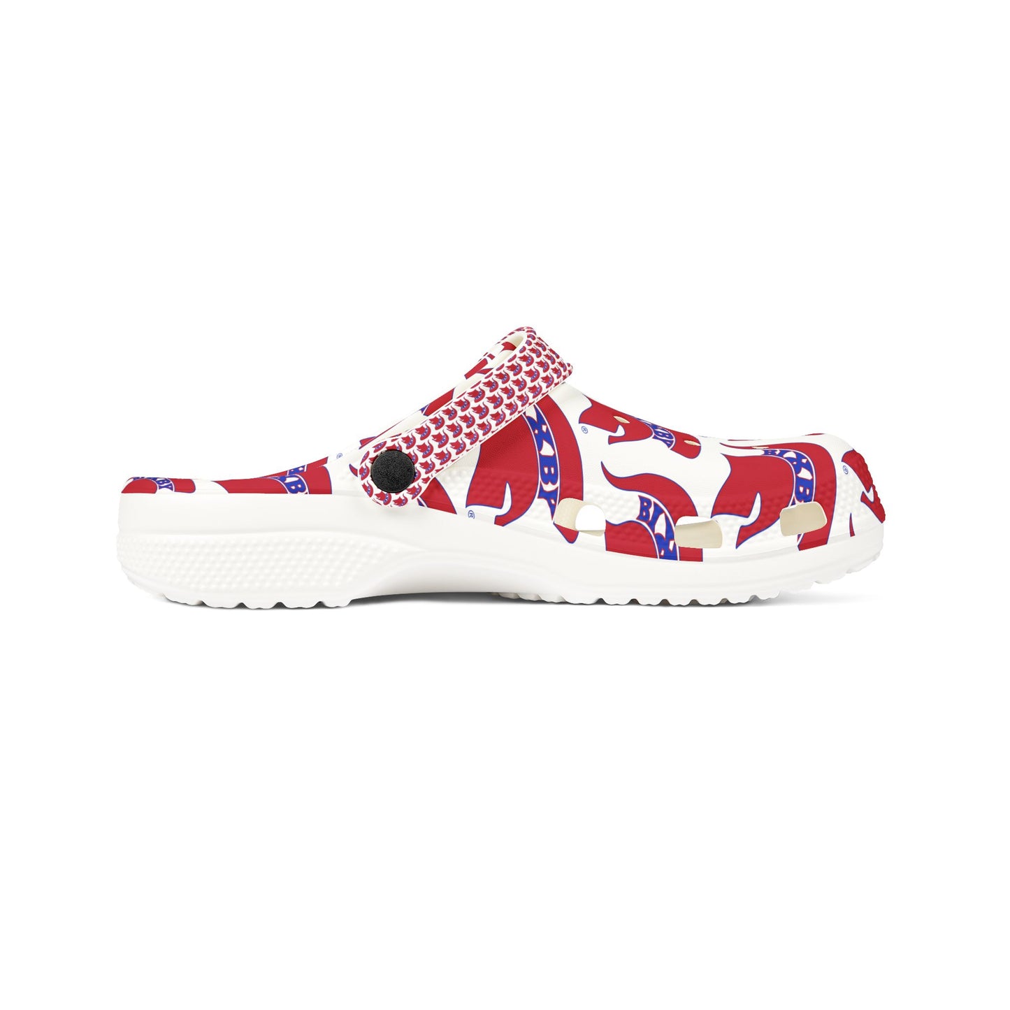 Spartan Red Logo Crocs