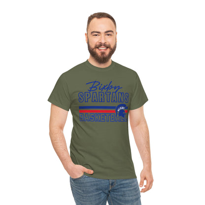 Bixby Spartans Basketball Gildan Tee