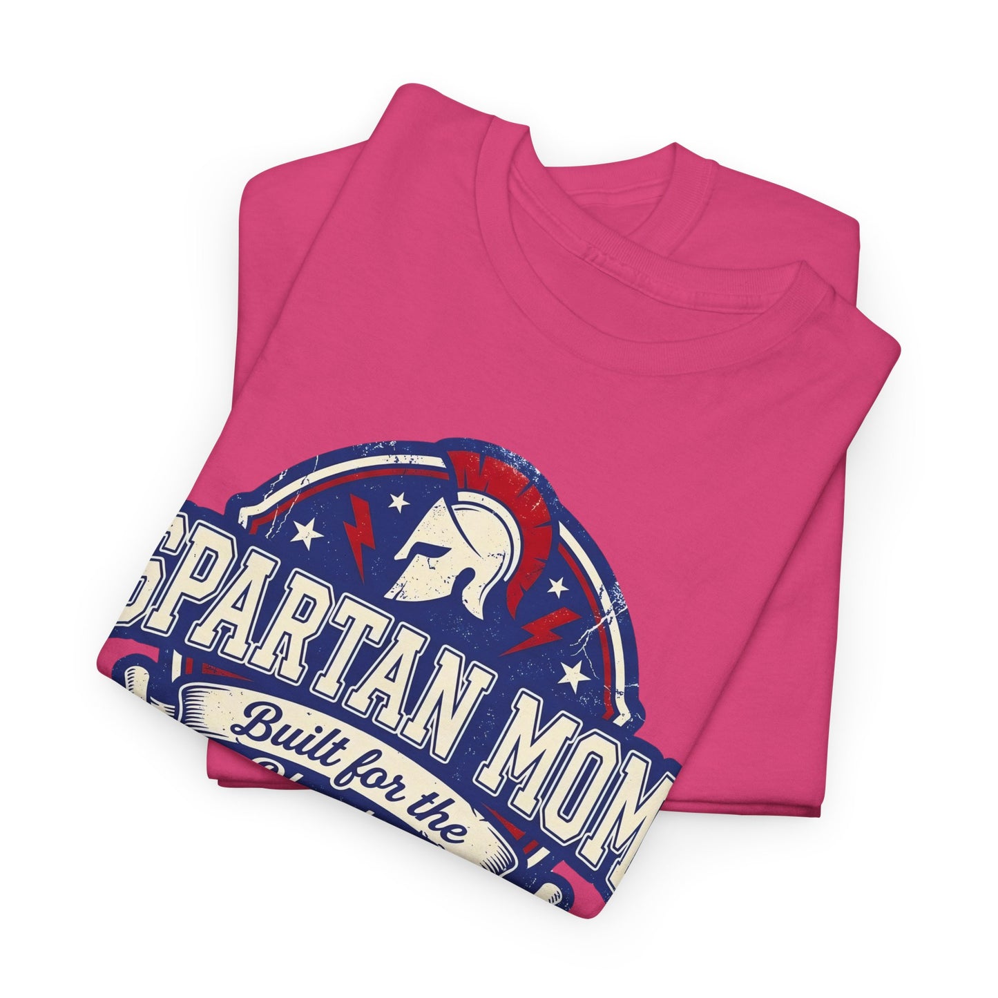 Spartan Mom T-Shirt - Built for the Bleacher, School Spirit Mom Tee