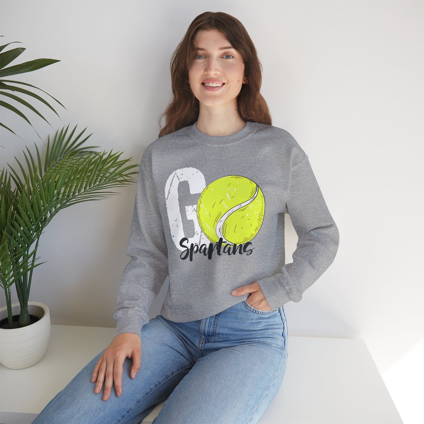 Bixby Spartan Tennis Gildan Sweatshirt