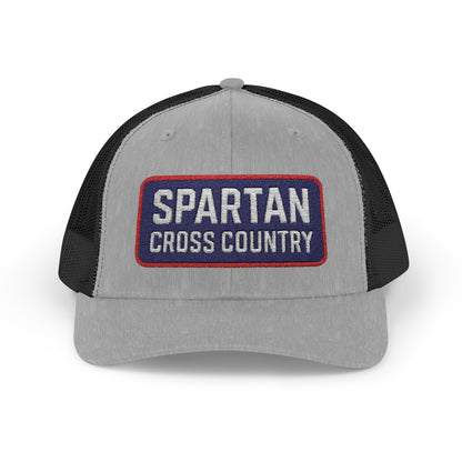 Spartan Cross Country Embroidered Trucker Hat