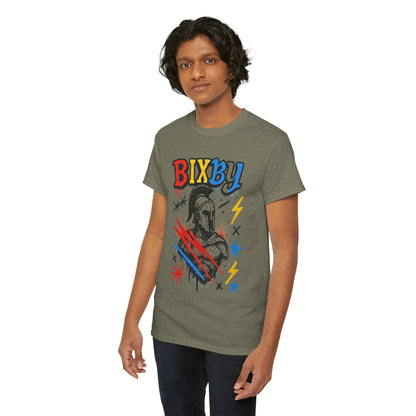 Bixby Spartan Graffiti Chaos Gildan Tee