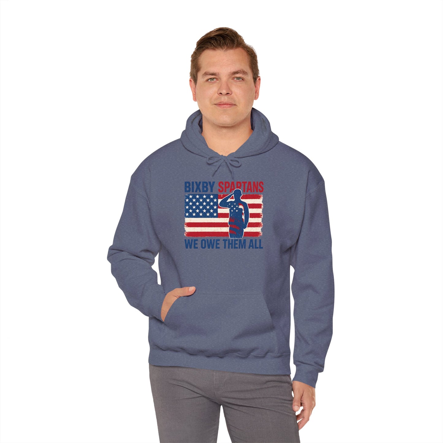 Bixby We Owe Them All Gildan Hoodie