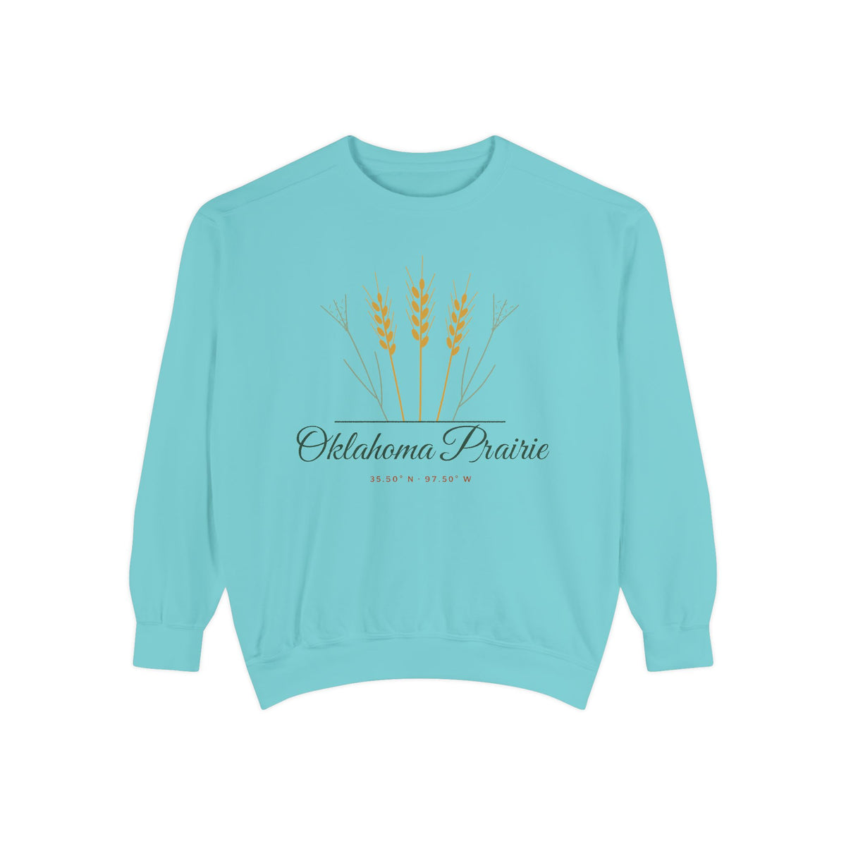 Oklahoma Prairie Crewneck Sweatshirt | Comfort Colors