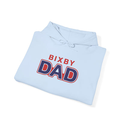 Bixby Dad Hoodie Embroidered Vintage Varsity Dad Sweatshirt, Father’s Day Gift