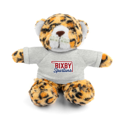 Bixby Oklahoma Spartan Stuffed Animal Logo