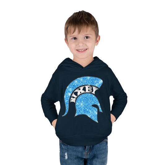 Bixby Spartans Blue Bling Toddler Rabbit Skins Sweatshirt