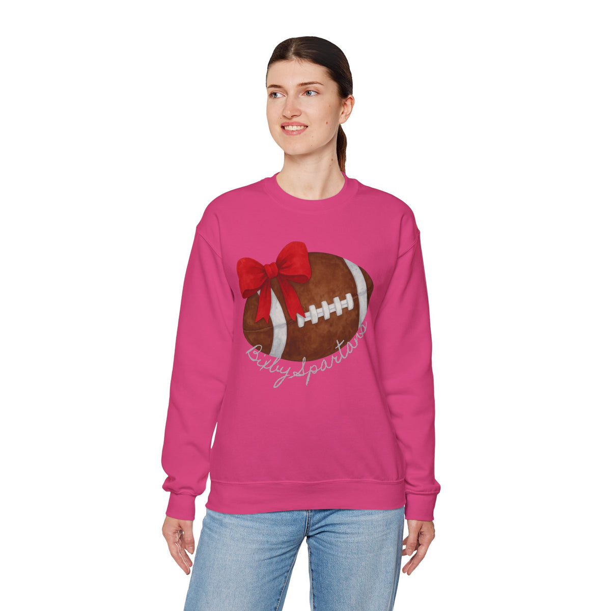 Bixby Spartans Cheer & Football Gildan Sweatshirt