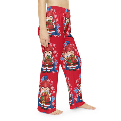 Spartan Santa Women's Red Pajama Bottoms