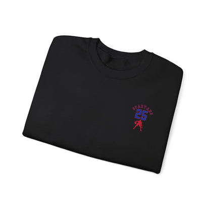 Personalized Boys Bixby Spartan Basketball Crewneck Sweatshirt
