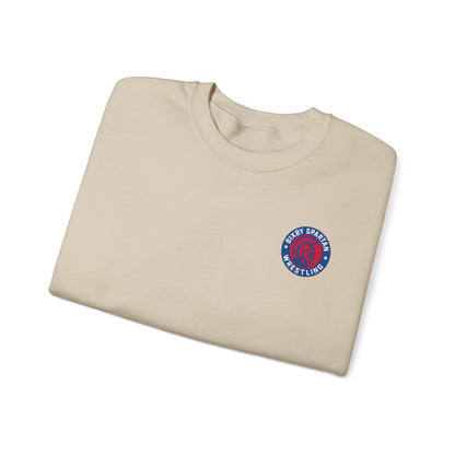 Bixby Spartans Blood Sweat Spartan Wrestling Sweatshirt