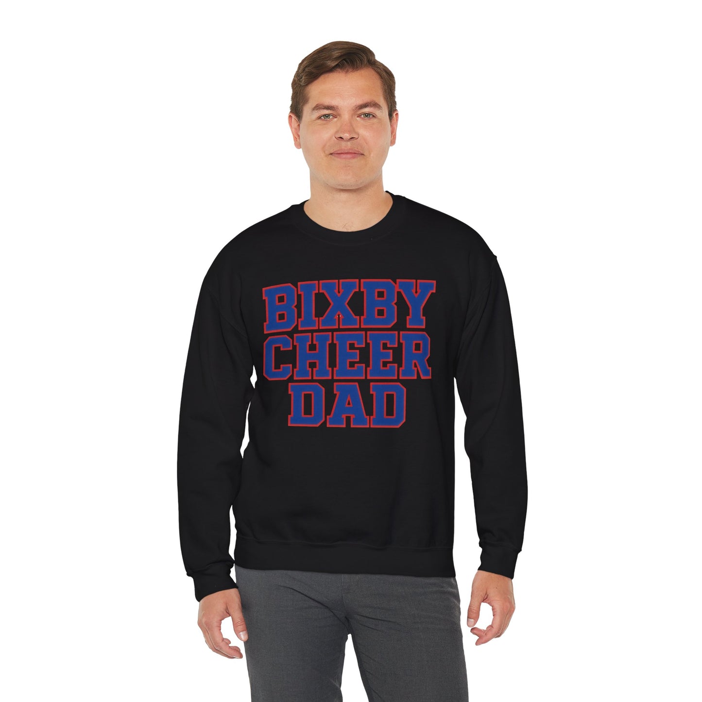 Bixby Cheer Dad Gildan Sweatshirt