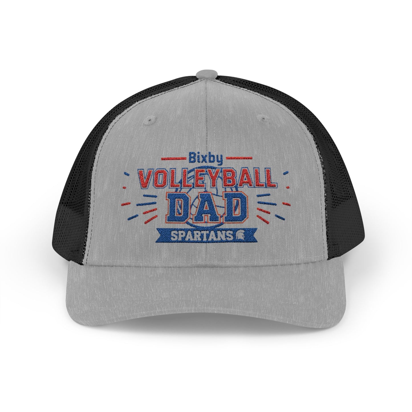 Spartan Volleyball Dad Trucker Snapback