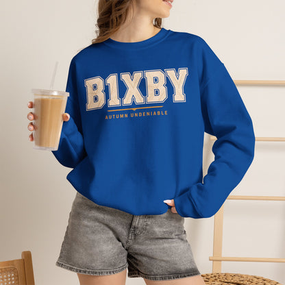 Bixby Spartans Soft Neutral Logo Pullover Sweatshirt