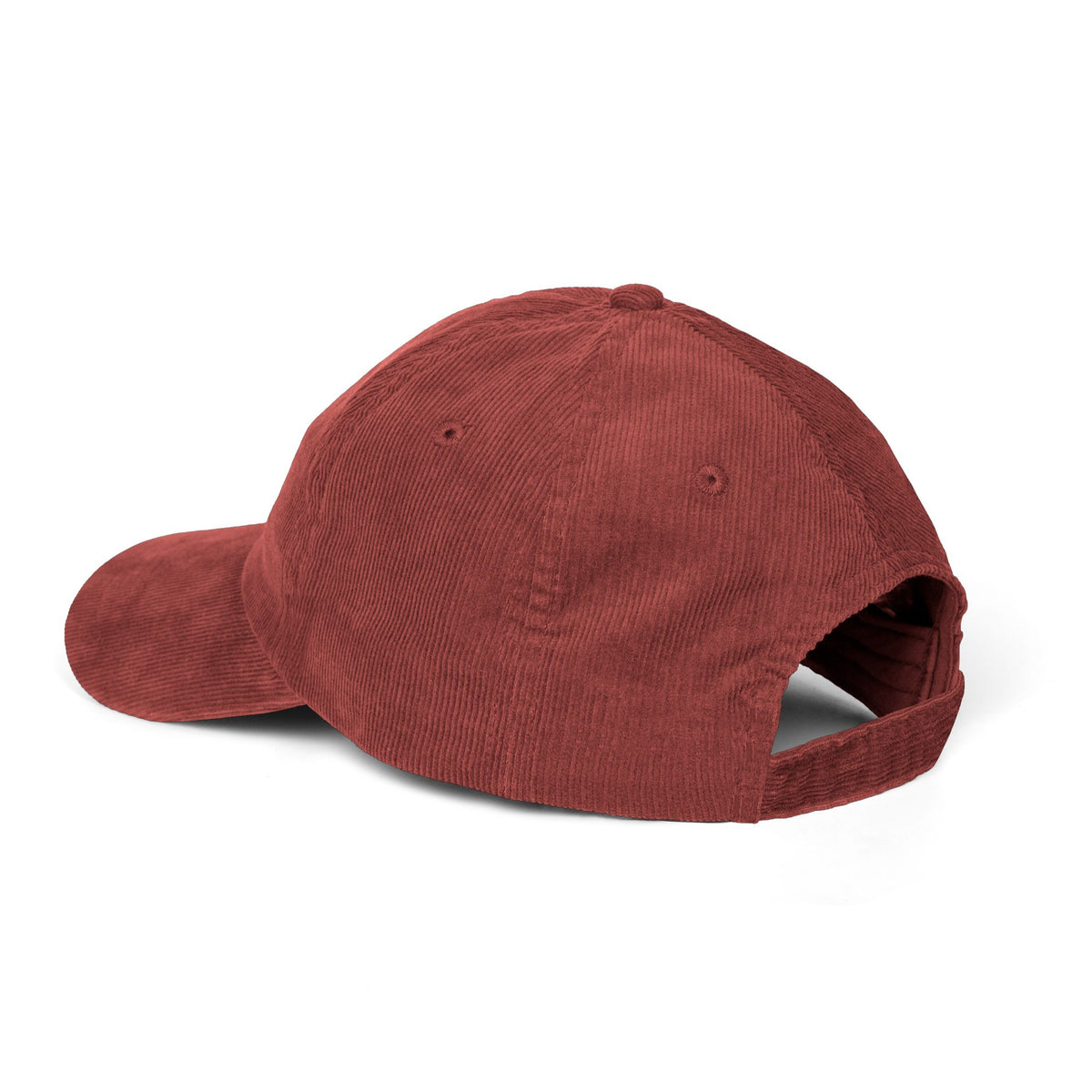 Bixby Garden Script Embroidered Corduroy Dad Cap