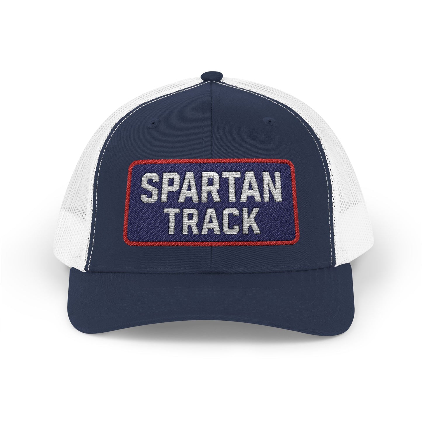 Spartan Track Embroidered Trucker Hat