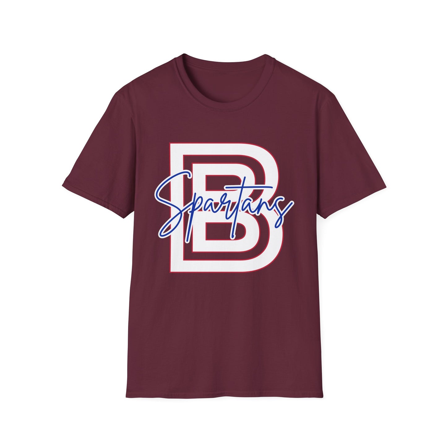 Bixby Spartans Softsyle Gildan Tee