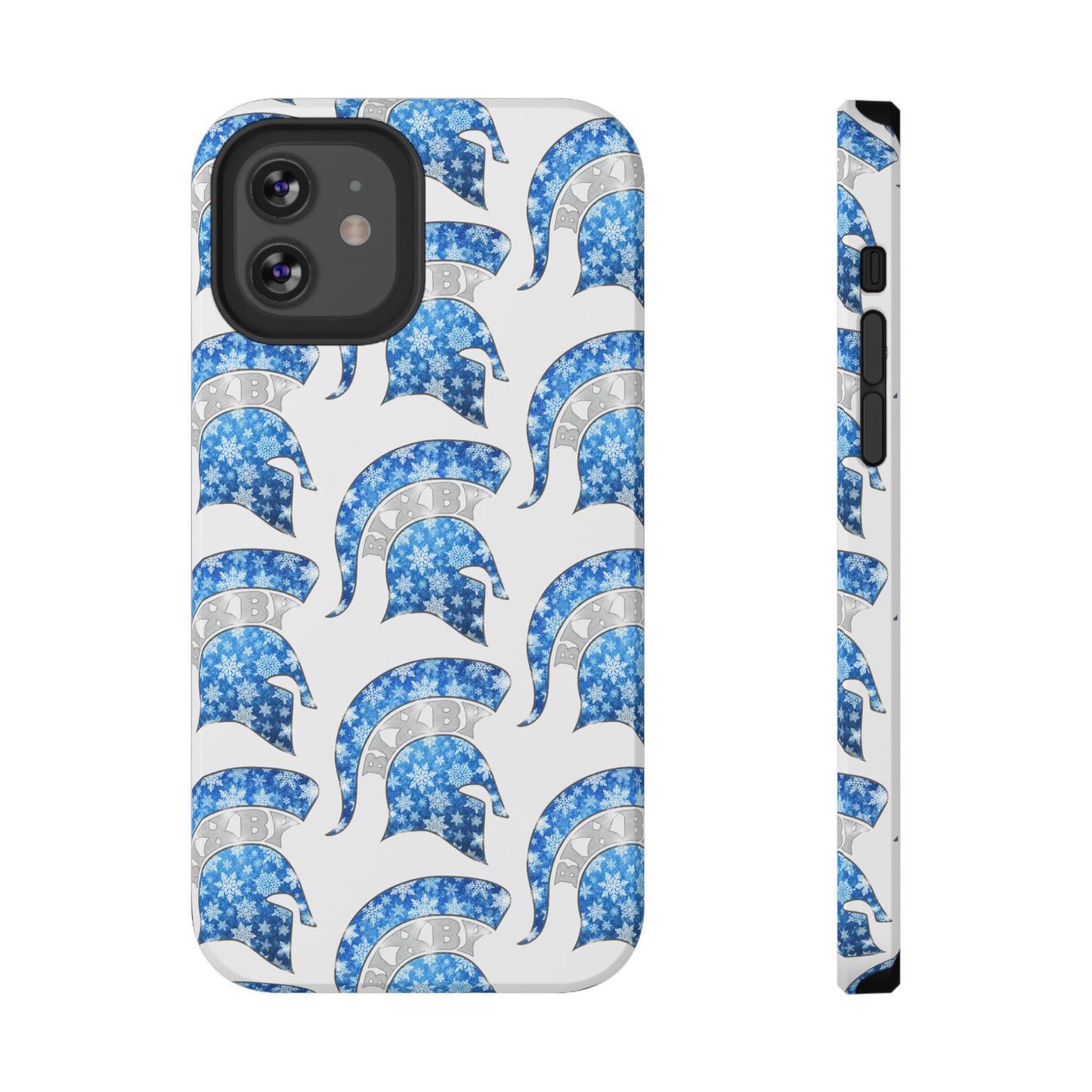 Bixby Spartan Winterfrost Logo Impact Resistant iPhone Case