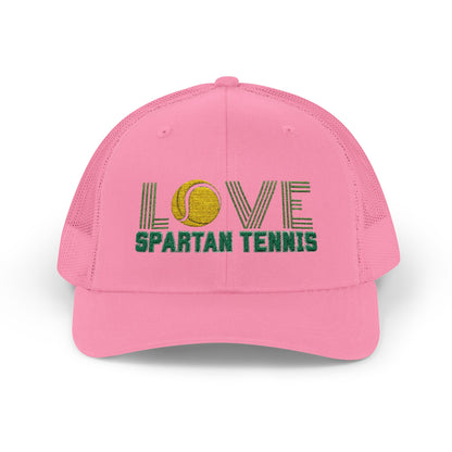 Bixby Spartan Tennis Embroidered Trucker Snapback