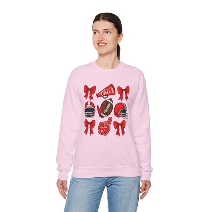 Bixby Spartan Cheer & Football Gildan Sweatshirt