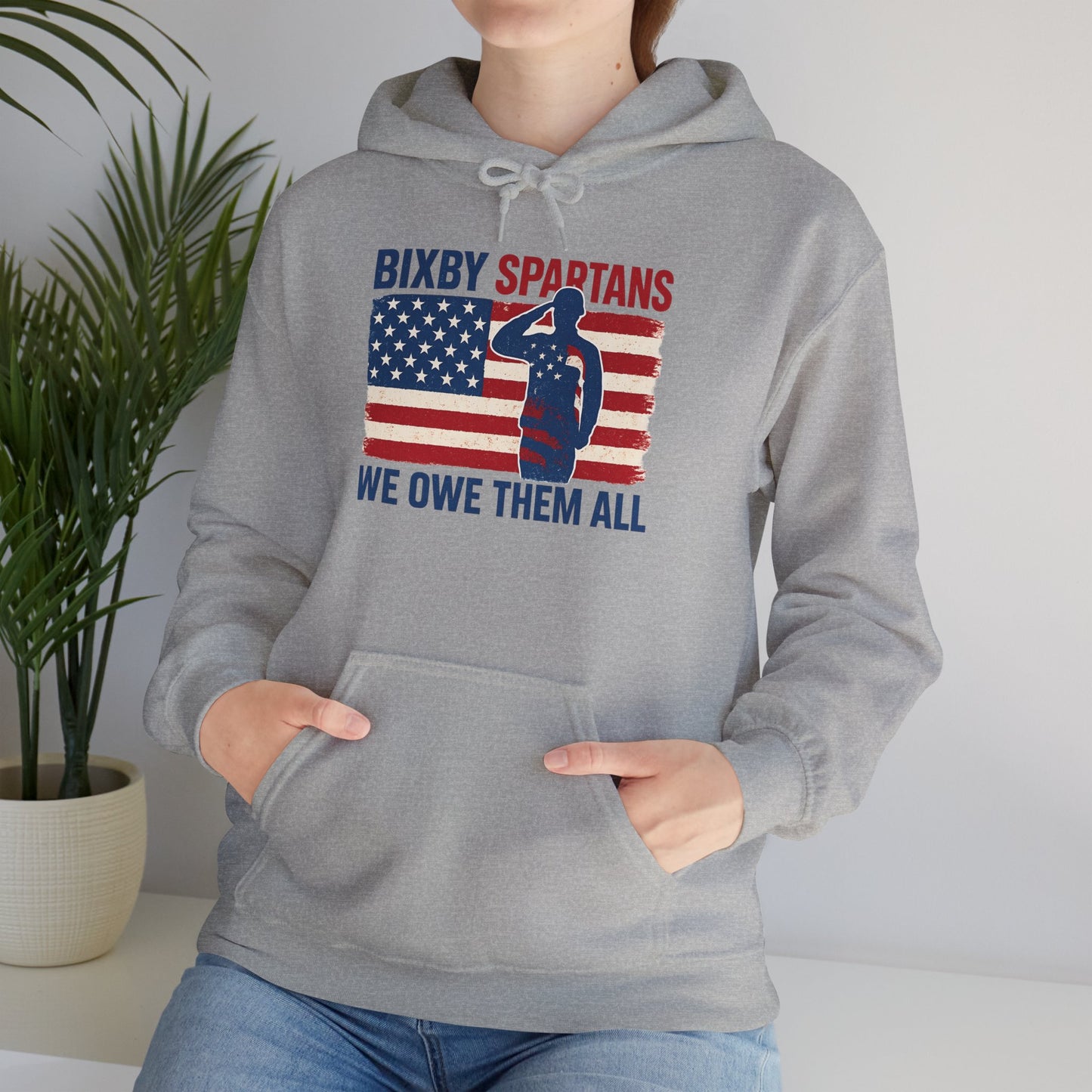 Bixby We Owe Them All Gildan Hoodie