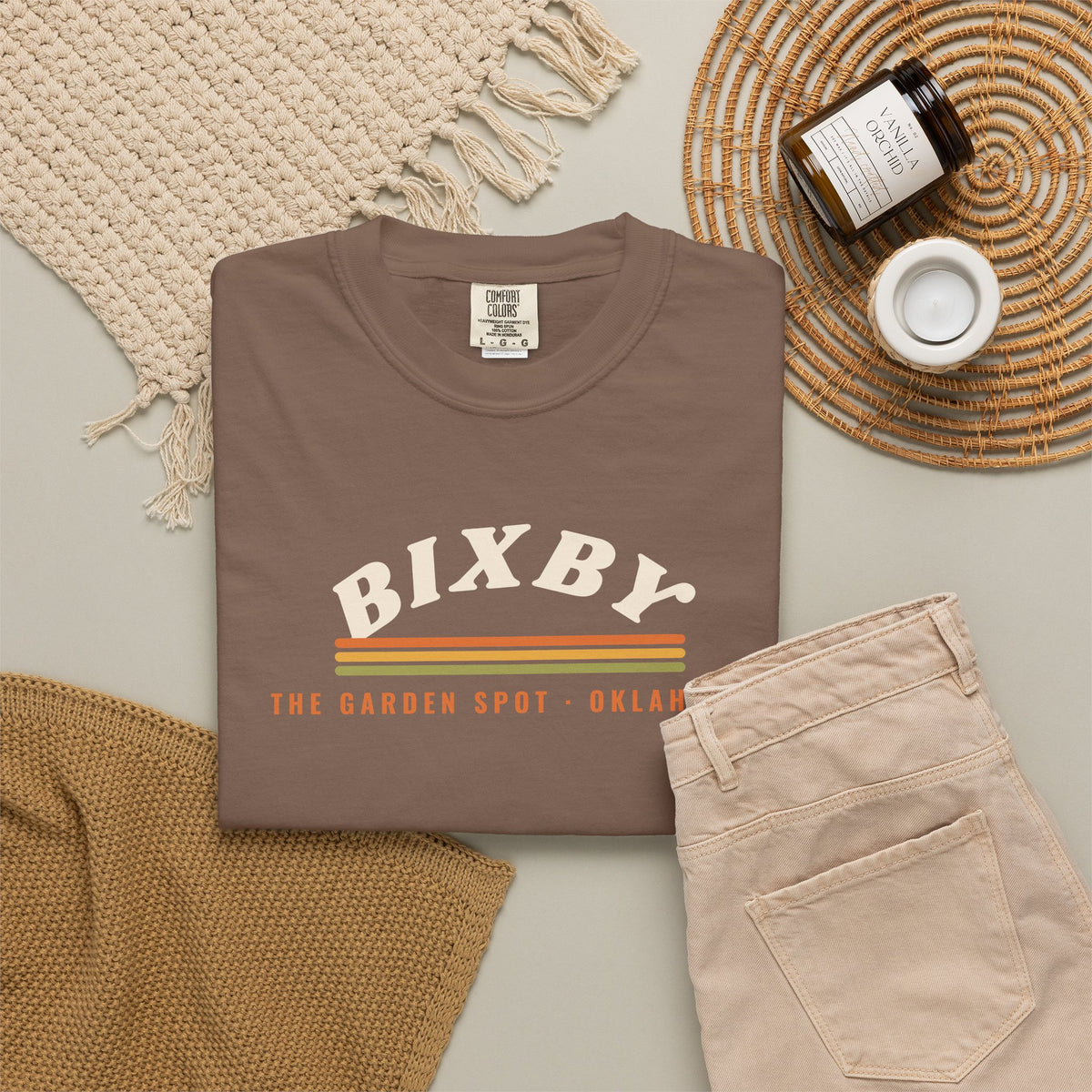 Bixby Retro Arch Comfort Colors Tee