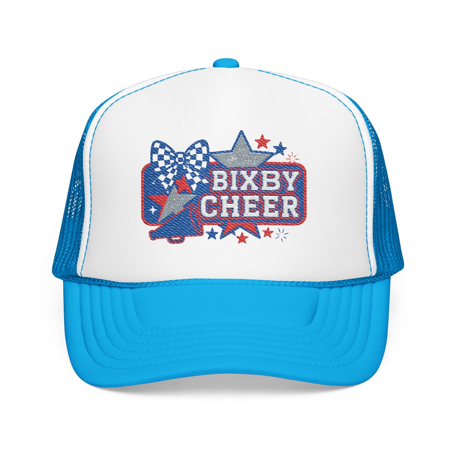 Bixby Cheer Embroidered Foam Trucker Hat