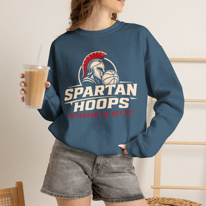 Bixby Spartans Hoops - Season Tip-Off Basketball Pullover Sweatshirt