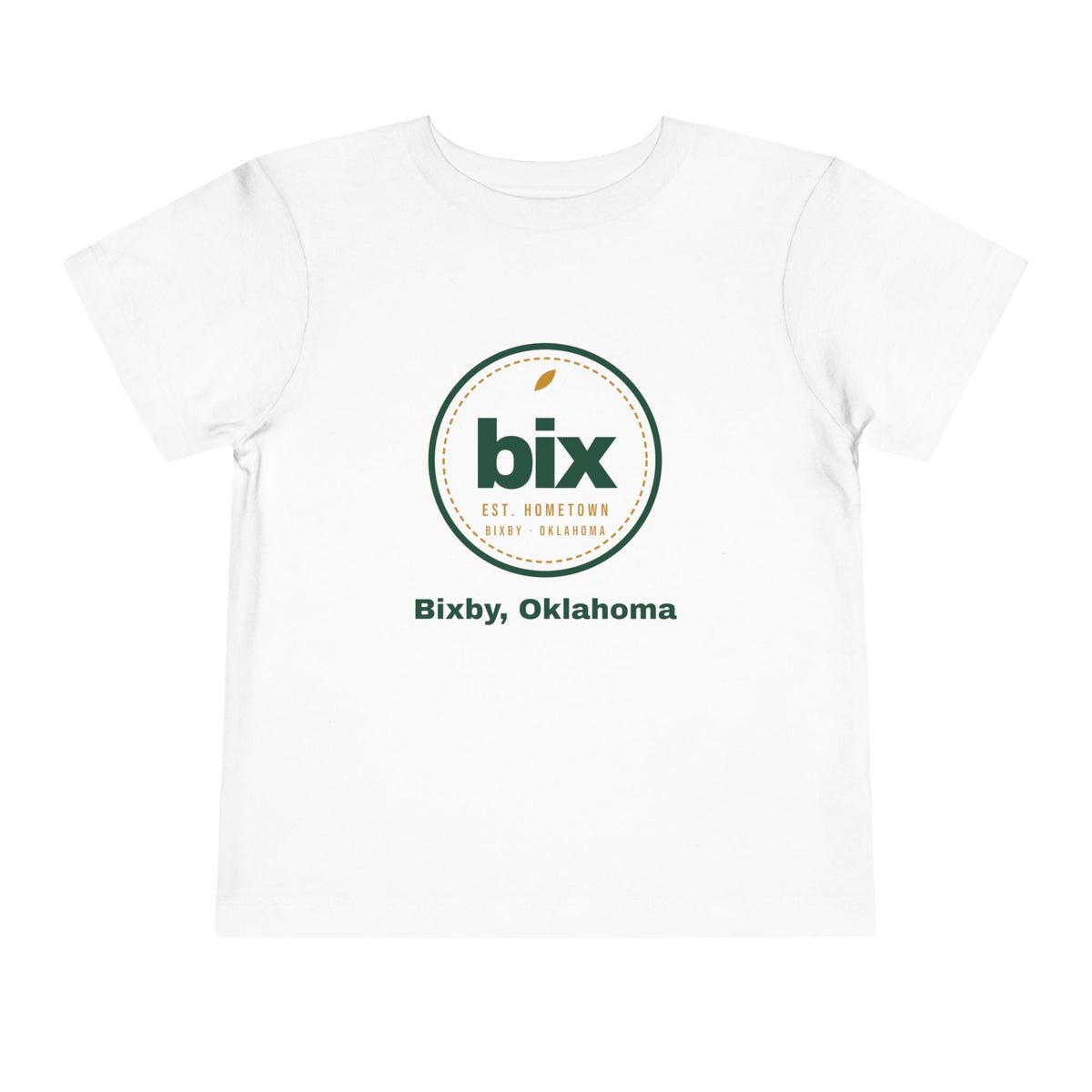 bix Stamp Bixby, Oklahoma Toddler Tee