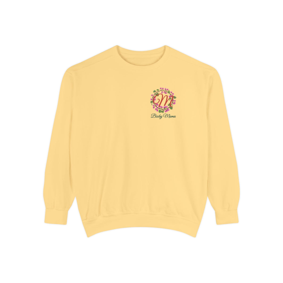 Bixby Mama Sweatshirt in Butter, front view