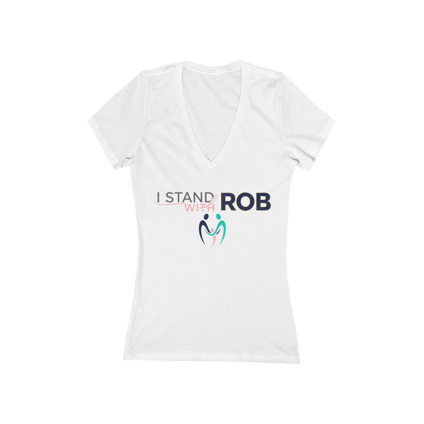 Family Unit - I Stand With Rob Women's V-Neck