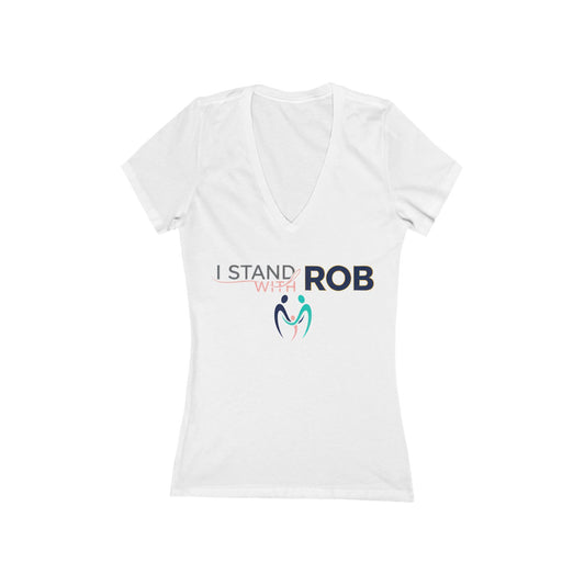 Family Unit - I Stand With Rob Women's V-Neck