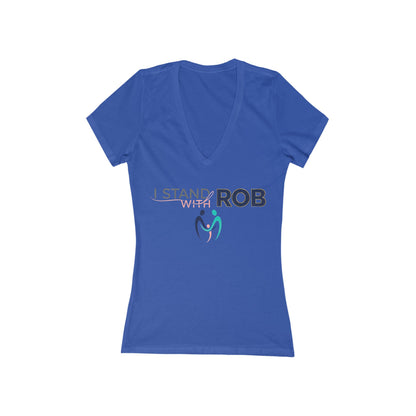 Family Unit - I Stand With Rob Women's V-Neck