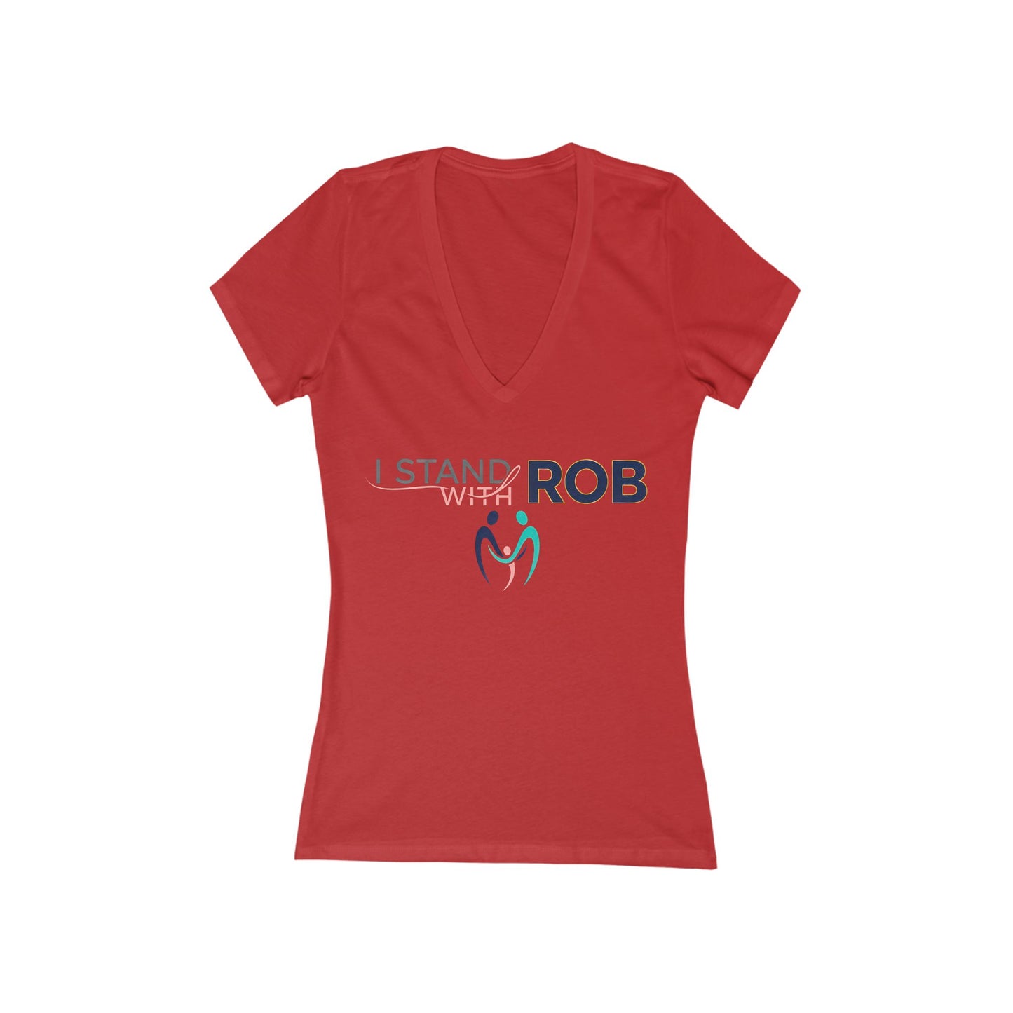 Family Unit - I Stand With Rob Women's V-Neck