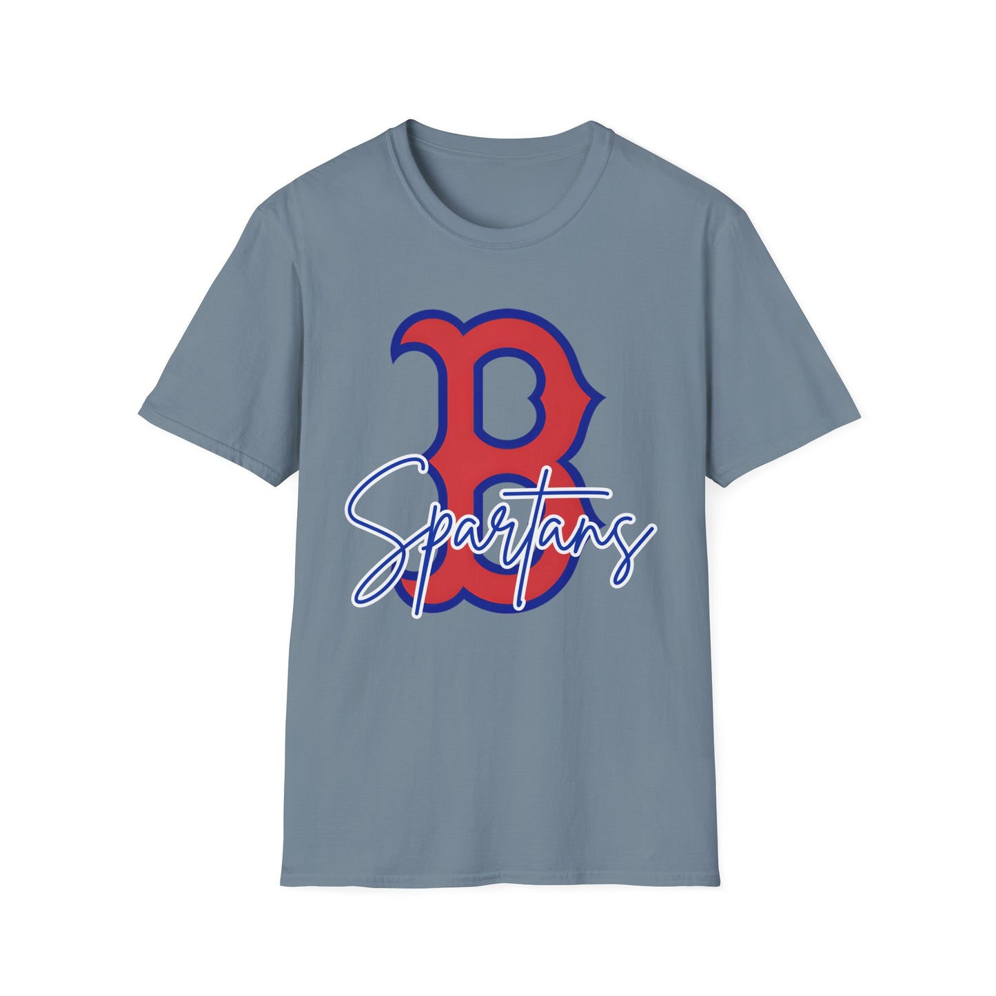 Spartans Script 'B' Softstyle Gildan Tee